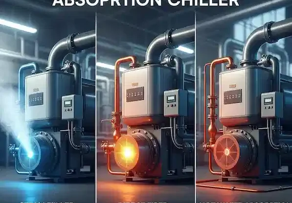 انواع چیلر جذبی