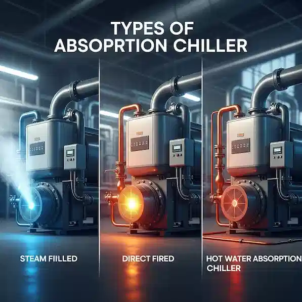 انواع چیلر جذبی