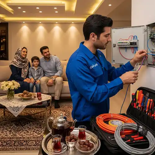 سیم کشی ساختمان