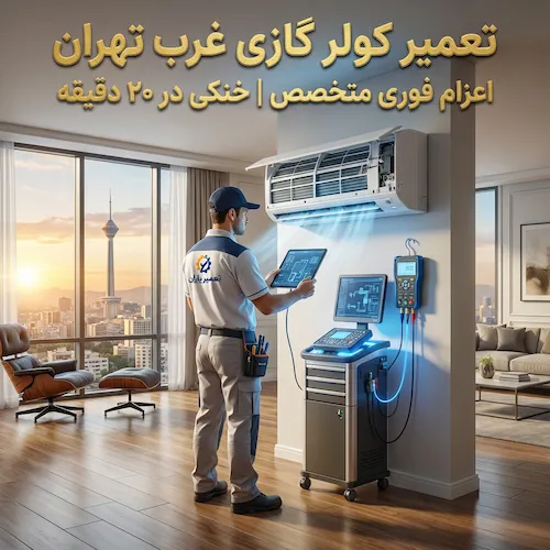 تعمیر کار کولر گازی غرب تهران