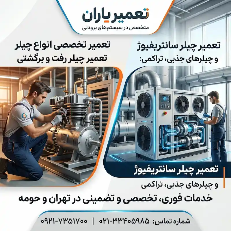 تعمیر چیلر رفت و برگشتی